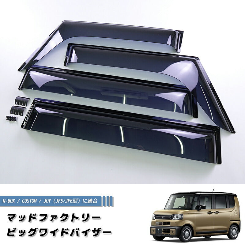 JDM HONDA N-BOX (JF5/JF6) CUSTOM / JOY Japanese kei car Wind deflector