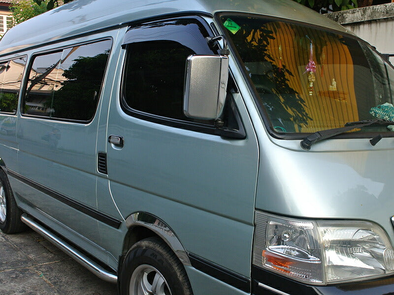 JDM TOYOTA HIACE H100 series Wind deflectors Window Visor - RHD parts [100k-big-ds]