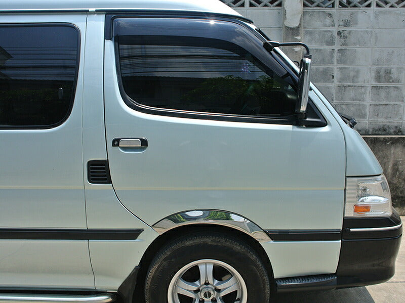 JDM TOYOTA HIACE H100 series Wind deflectors Window Visor - RHD parts [100k-big-ds]