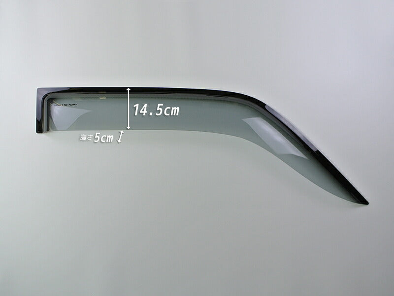 JDM TOYOTA HIACE H100 series Wind deflectors Window Visor - RHD parts [100k-big-ls]