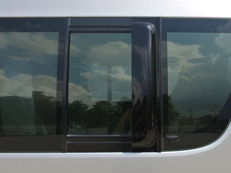 JDM TOYOTA HIACE 200 Commuter Ventury Wind deflectors for rear side window (*Sold as 1pcs) - RHD parts [200K-1P-DS]