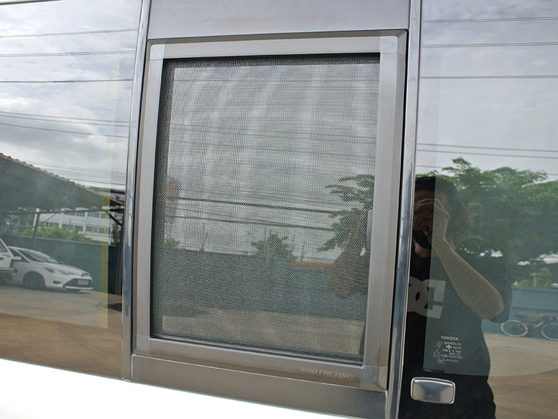 JDM Hiace Commuter Ventury HIACE 200 series BUG MESH SCREEN - RHD parts [200K1G-Mesh-1P]