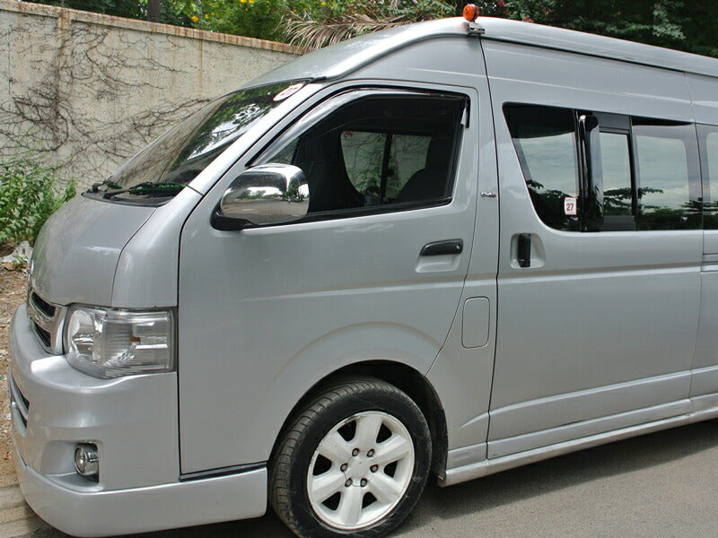 JDM Hiace Commuter Ventury HIACE 200 series Wind deflectors for rear side window (*Sold as pair) - RHD parts [200k-big-ls]