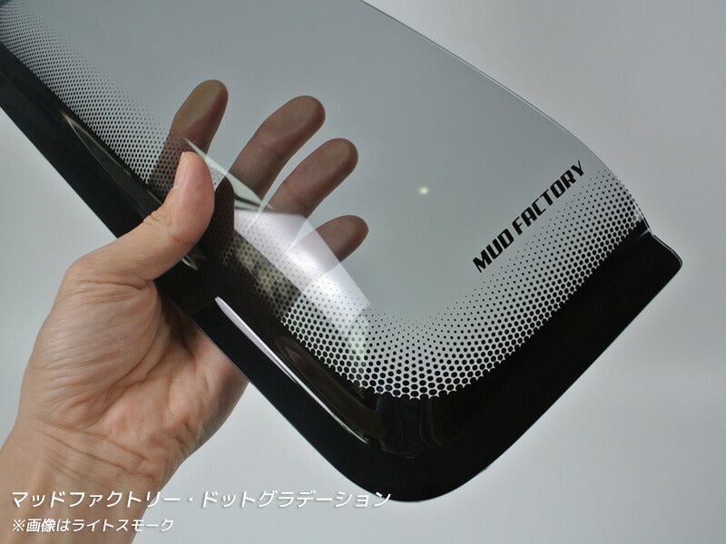 JDM Hiace Commuter Ventury HIACE 200 series Wind deflectors for rear side window (*Sold by 1piece) - RHD parts [200k-kmd-ls-1p]