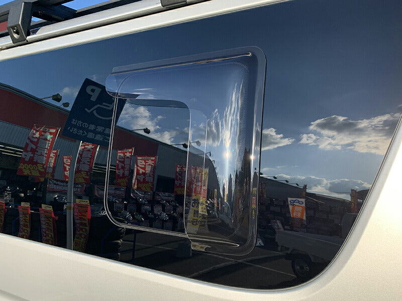 JDM Hiace Commuter Ventury HIACE 200 series Wind deflectors for rear side window (*Sold as 1pair) - RHD parts [200k-kmd-ls]