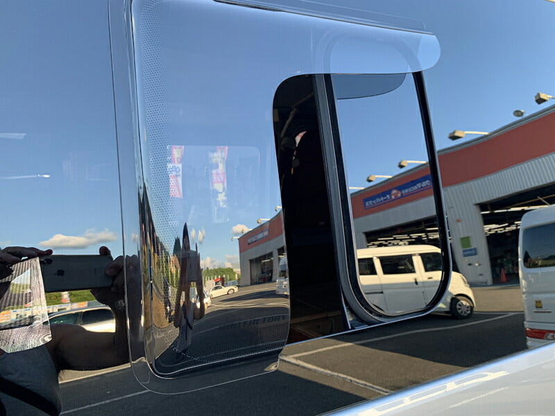 JDM Hiace Commuter Ventury HIACE 200 series Wind deflectors for rear side window (*Sold as 1pair) - RHD parts [200k-kmd-ls]