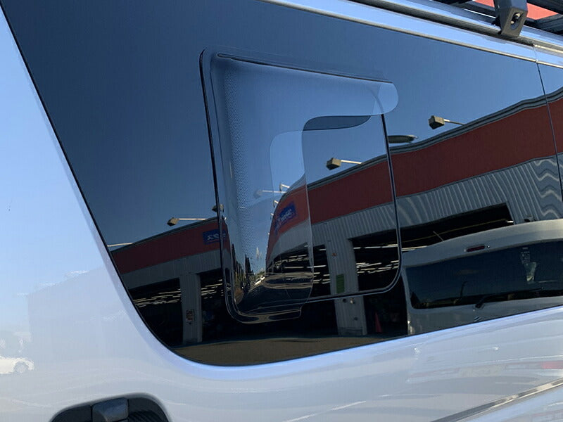JDM Hiace Commuter Ventury HIACE 200 series Wind deflectors for rear side window (*Sold as 1pair) - RHD parts [200k-kmd-ls]