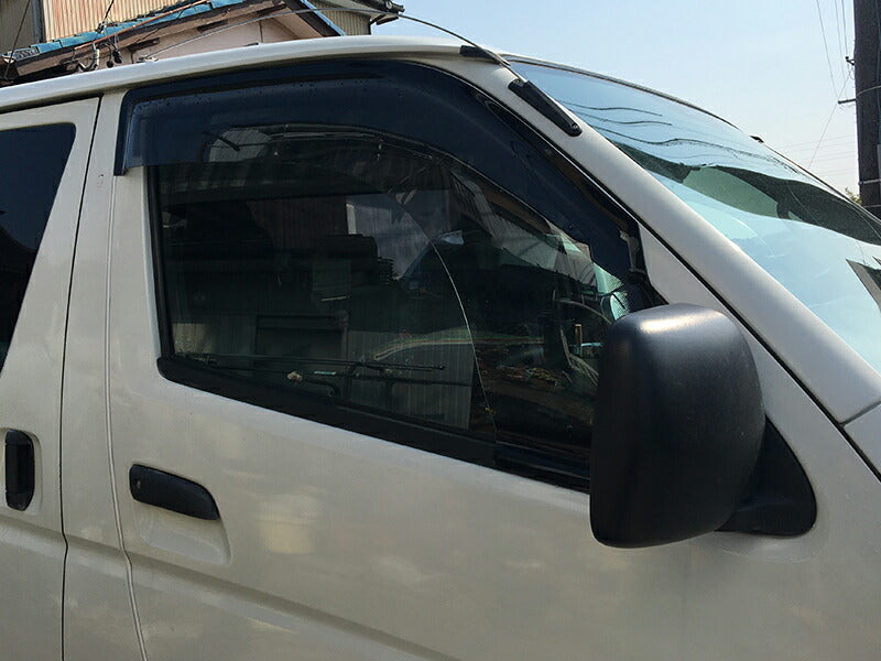 JDM TOYOTA HIACE 200 Commuter Ventury Wind deflectors Window Visor - RHD parts [200k-spw-ls]