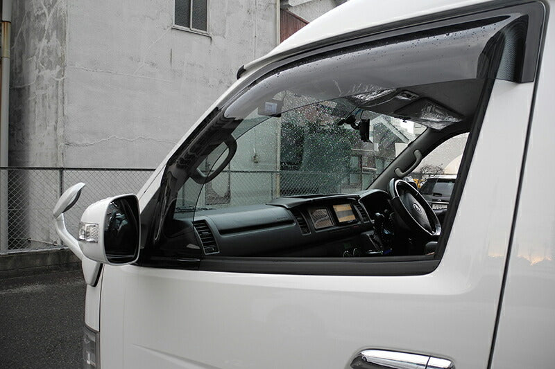 JDM TOYOTA HIACE 200 Commuter Ventury Wind deflectors Window Visor - RHD parts [200k-spw-ls]