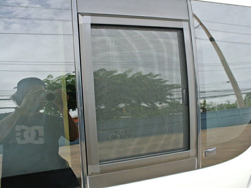 JDM Hiace Commuter Ventury HIACE 200 series BUG MESH SCREEN - RHD parts [200K1G-Mesh-1P]