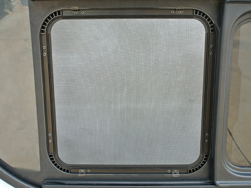 JDM Hiace Commuter Ventury HIACE 200 series BUG MESH SCREEN 2 pieces - RHD parts [200k4G-Mesh-2p]