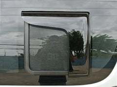 Hiace Commuter Ventury HIACE 200 series BUG MESH SCREEN with Weather guard 1 piece [200k4G-MeshAmd-1p]