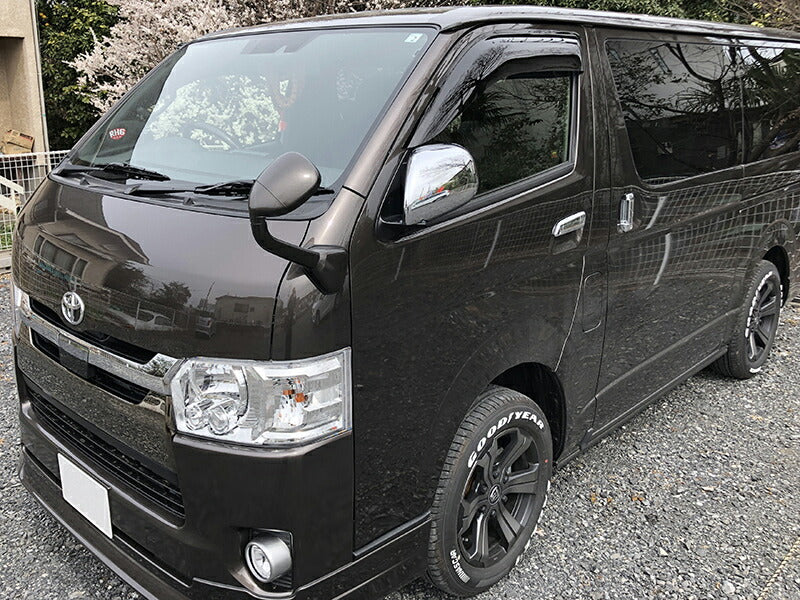 JDM Hiace Commuter Ventury HIACE 200 series Wind deflectors Window Visor - RHD parts [200k-big-ds]