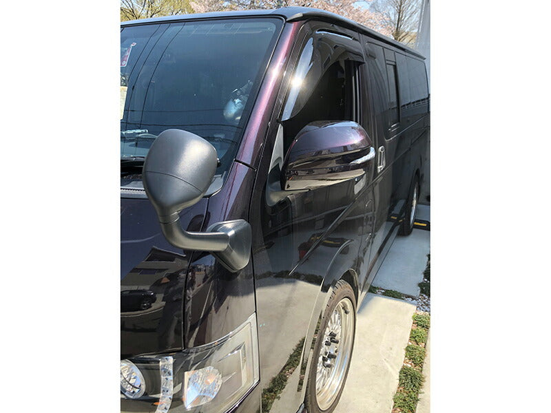 JDM Hiace Commuter Ventury HIACE 200 series Wind deflectors Window Visor - RHD parts [200k-big-ds]