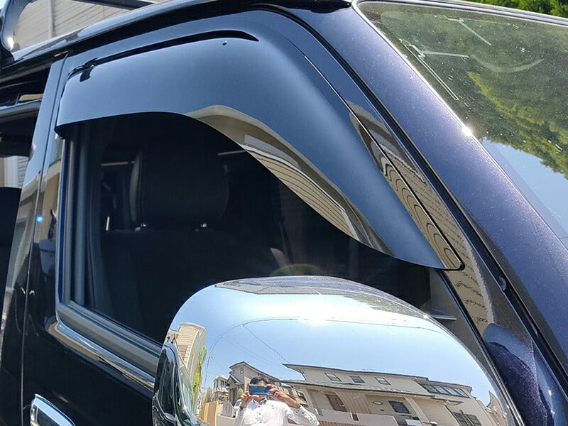 JDM Hiace Commuter Ventury HIACE 200 series Wind deflectors Window Visor - RHD parts [200k-big-ds]