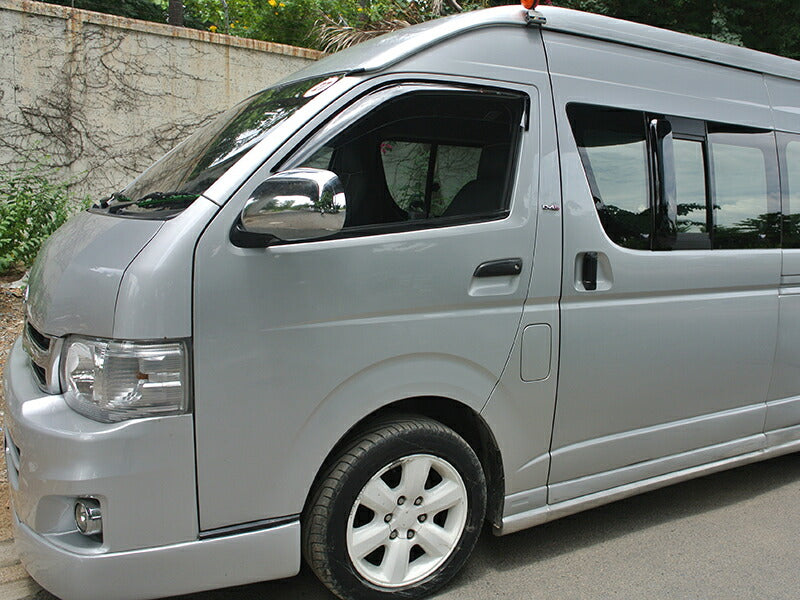 JDM Hiace Commuter Ventury HIACE 200 series Wind deflectors Window Visor - RHD parts [200k-big-ds]