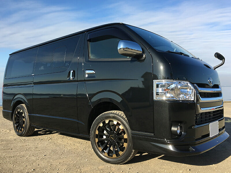 JDM Hiace Commuter Ventury HIACE 200 series Wind deflectors Window Visor - RHD parts [200k-big-ds]
