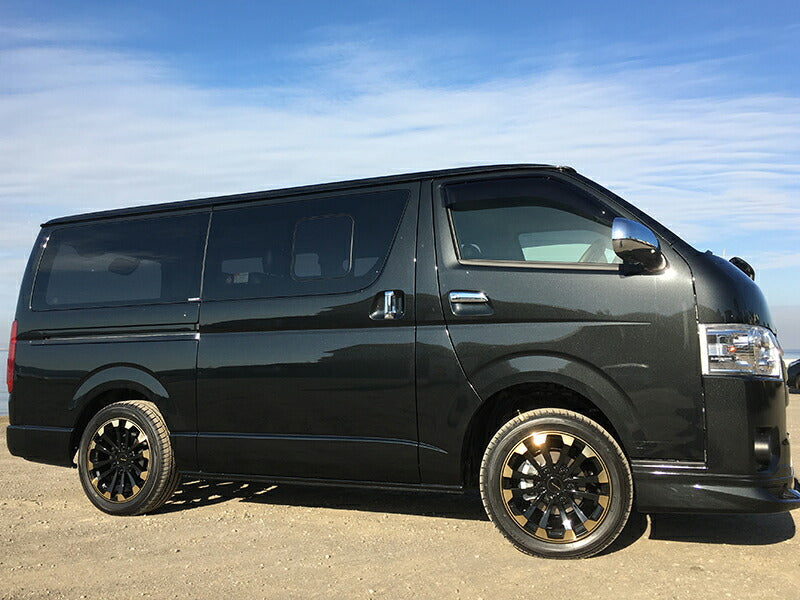 JDM Hiace Commuter Ventury HIACE 200 series Wind deflectors Window Visor - RHD parts [200k-big-ds]