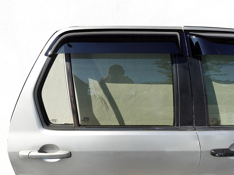 HONDA CRV (Gen2) RD4/RD5/RD6/RD7 Dark Smoke Wind deflectors Window Visor - RHD parts [CRV2-BIG-DS]