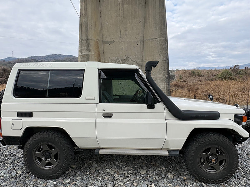 JDM TOYOTA LAND CRUISER 70 series / J70 (*for 3 door model) Wind deflectors Window Visor - RHD parts [GRJ7-BIG-DS-sh]