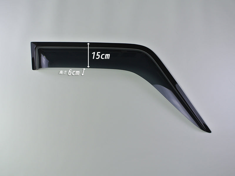 JDM TOYOTA LAND CRUISER 70 series / J70 (*for 3 door model) Wind deflectors Window Visor - RHD parts [GRJ7-BIG-DS-sh]