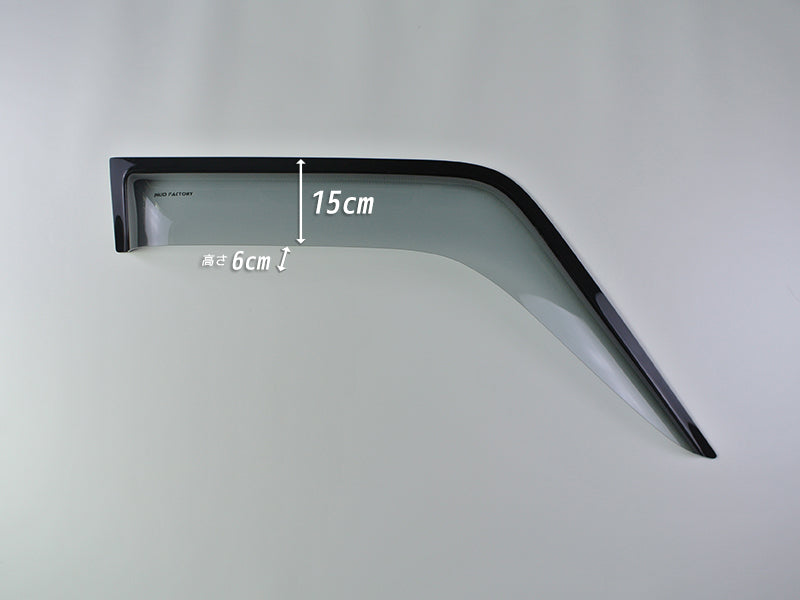 JDM TOYOTA LAND CRUISER 70 series / J70 (*for 3 door model) Wind deflectors Window Visor - RHD parts [GRJ7-BIG-LS-sh]
