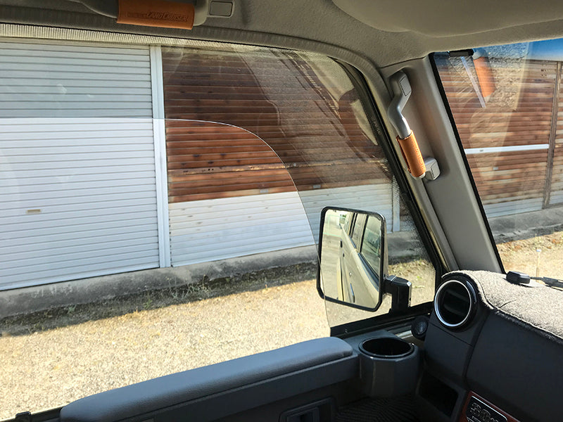 JDM TOYOTA LAND CRUISER 70 series / J70 (*for 4 door model) Wind deflectors Window Visor - RHD parts [GRJ7-SPW-LS-4P]