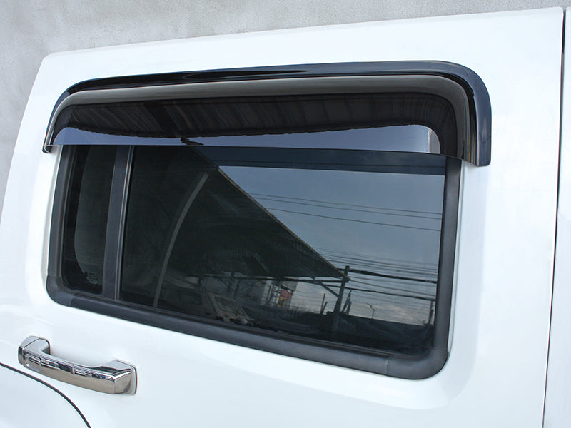 JDM Hammer H3 / H3T /H3 Alpha Dark Smoke Wind deflectors Window Visor - RHD parts [H3-BIG-DS]