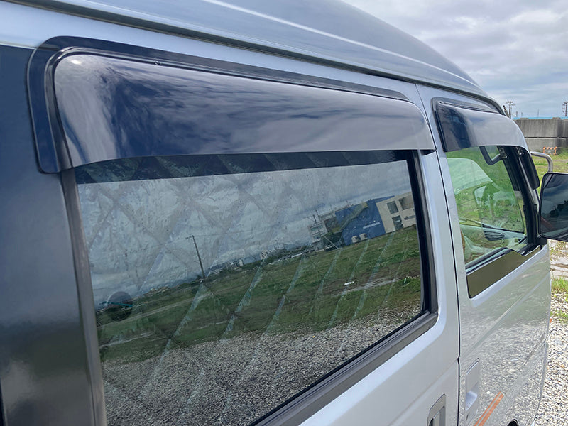 JDM HONDA ACTY STREET HH1 HH2 HH3 HH4 Japanese Kei Van / Mini Van Wind deflectors Window Visor - RHD parts [HA4-BIG-DS-4P]