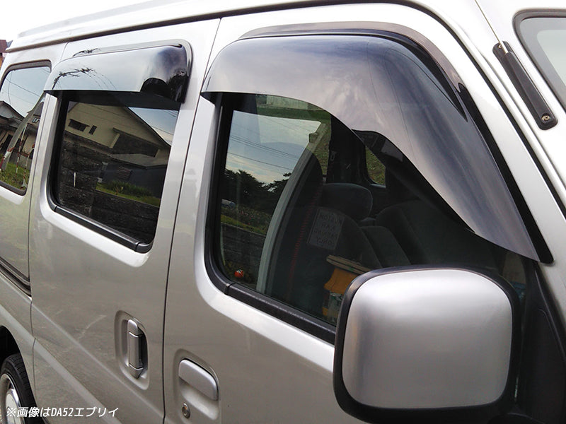 JDM HONDA ACTY STREET HH1 HH2 HH3 HH4 Japanese Kei Van / Mini Van Wind deflectors Window Visor - RHD parts [HA4-BIG-DS-4P]