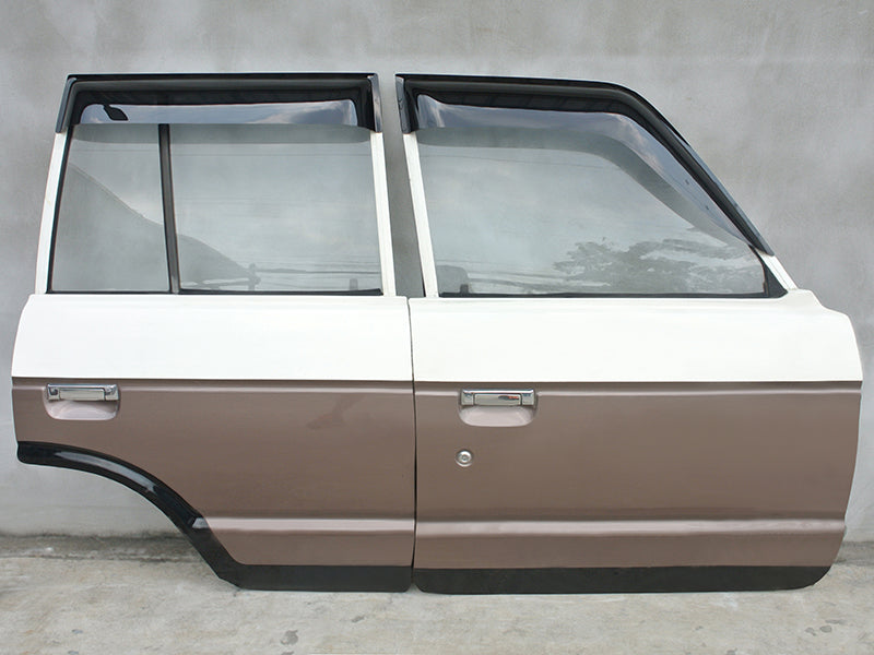 JDM TOYOTA LAND CRUISER J60 series VHJ60V FJ62V FJ62G HJ61 VX60 STD Dark Smoke Wind deflectors Window Visor - RHD parts [HJ60-BIG-DS]