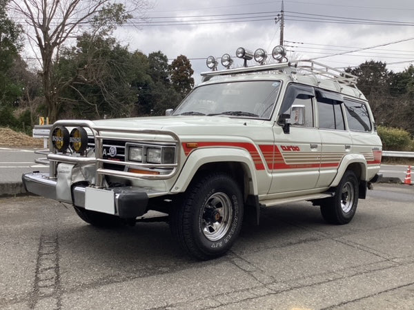 JDM TOYOTA LAND CRUISER J60 series VHJ60V FJ62V FJ62G HJ61 VX60 STD Dark Smoke Wind deflectors Window Visor - RHD parts [HJ60-BIG-DS]