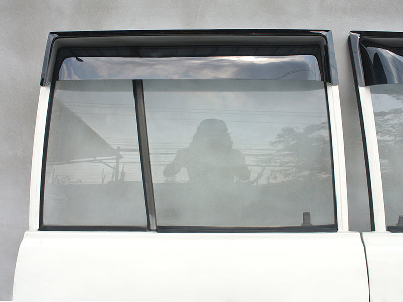 JDM TOYOTA LAND CRUISER J60 series VHJ60V FJ62V FJ62G HJ61 VX60 STD Dark Smoke Wind deflectors Window Visor - RHD parts [HJ60-BIG-DS]
