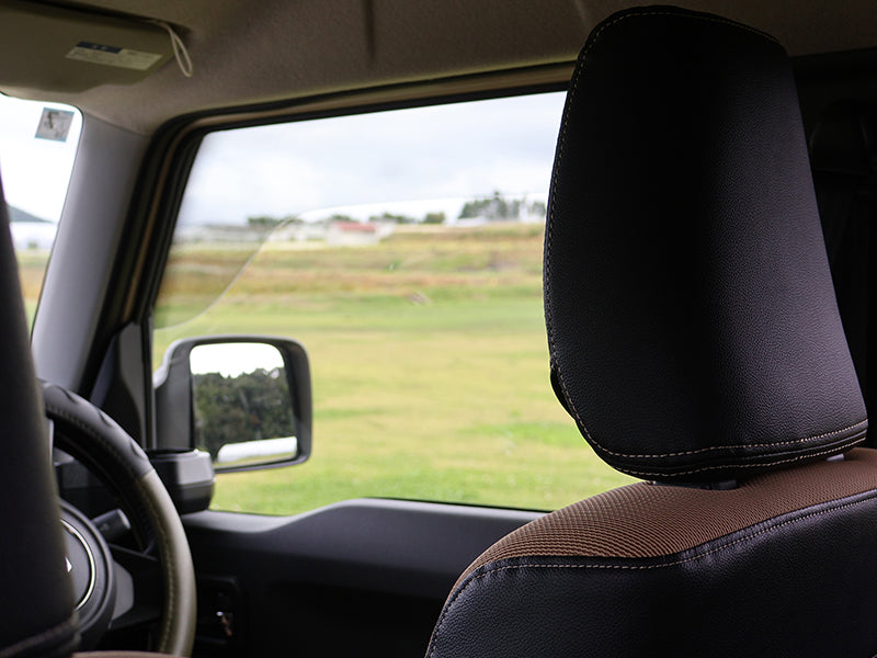 JDM SUZUKI JIMNY JC74W (For 5 doors) Light Smoke Wind deflectors Window Visor - RHD parts [JC74-BIG-LS]