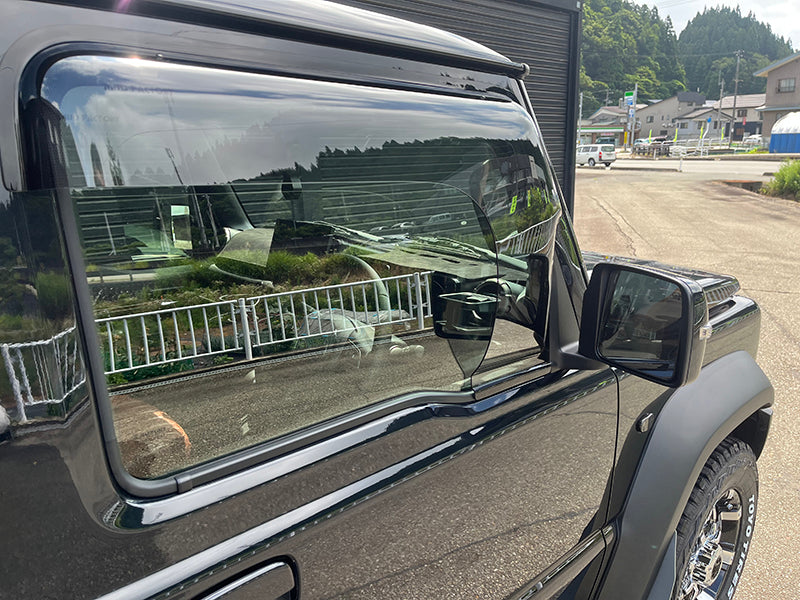 JDM SUZUKI JIMNY JC74W (For 5 doors) Light Smoke Wind deflectors Window Visor - RHD parts [JC74-SPW-LS]