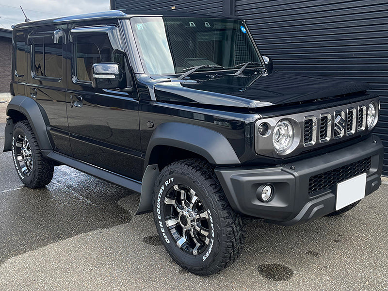 JDM SUZUKI JIMNY JC74W (For 5 doors) Light Smoke Wind deflectors Window Visor - RHD parts [JC74-SPW-LS]