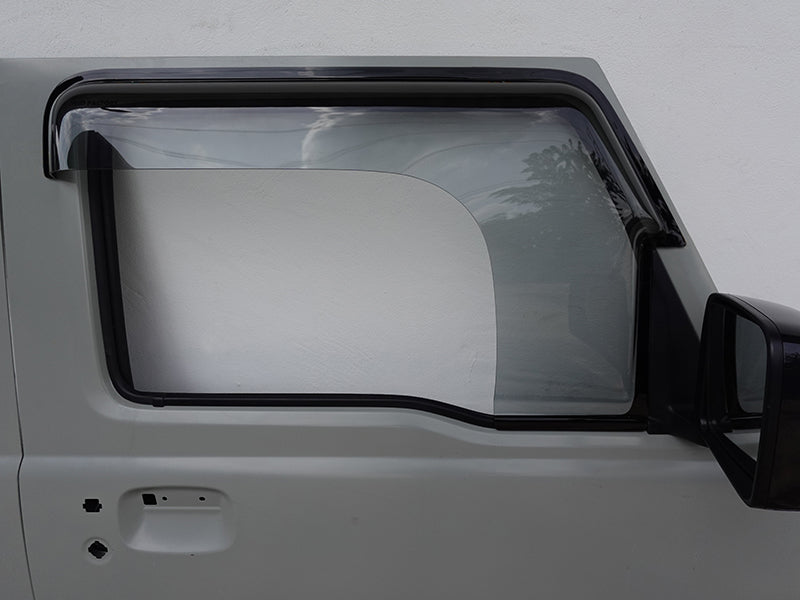 JDM SUZUKI JIMNY JC74W (For 5 doors) Light Smoke Wind deflectors Window Visor - RHD parts [JC74-SPW-LS]