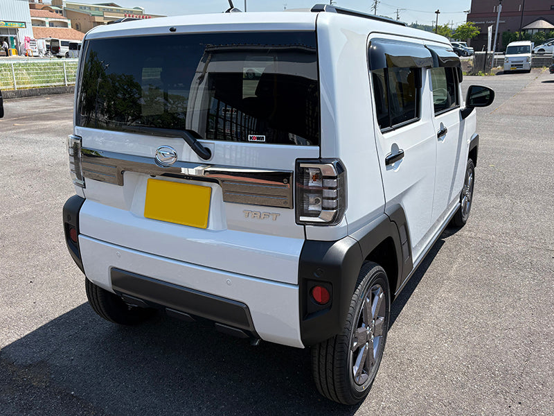JDM DAIHATSU TAFT LA900S LA910S Japanese Kei Car Wind deflectors Window Visor - RHD parts [LA900-BIG-DS]