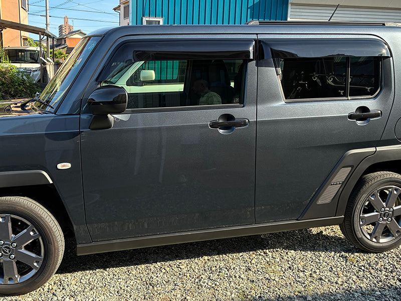 JDM DAIHATSU TAFT LA900S LA910S Japanese Kei Car Wind deflectors Window Visor - RHD parts [LA900-BIG-DS]