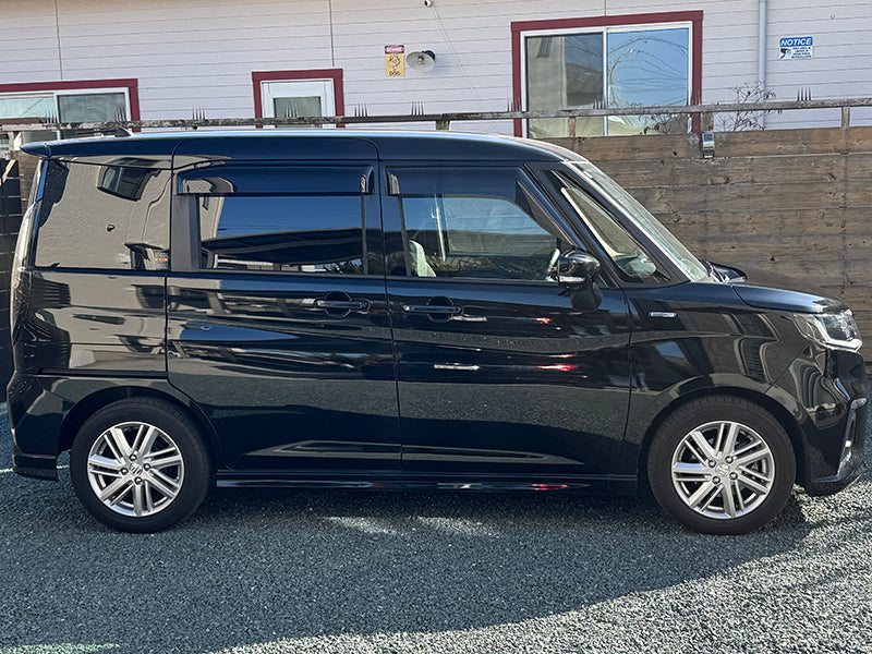 JDM SUZUKI SOLIO / Bandit Mitsubishi Delica D2 Japanese kei car Wind deflectors Window Visor - RHD parts [MA27-BIG-DS]