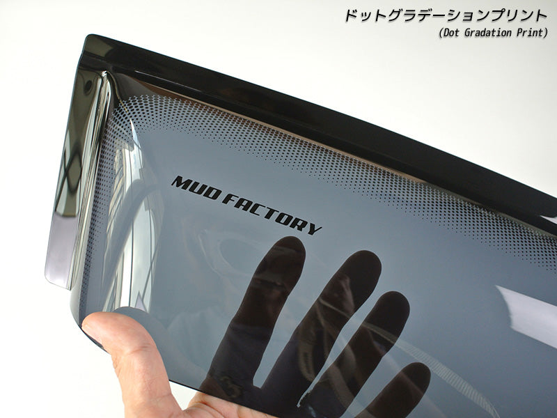 JDM SUZUKI SOLIO / Bandit Mitsubishi Delica D2 Japanese kei car Wind deflectors Window Visor - RHD parts [MA27-BIG-DS]