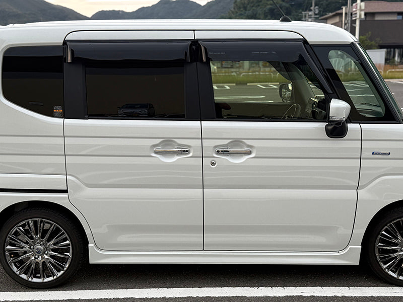 JDM SUZUKI SPACIA MK54S MK94SV / CUSTOM / GEAR Japanese Kei Car Wind deflectors Window Visor - RHD parts [MK54-BIG-DS]