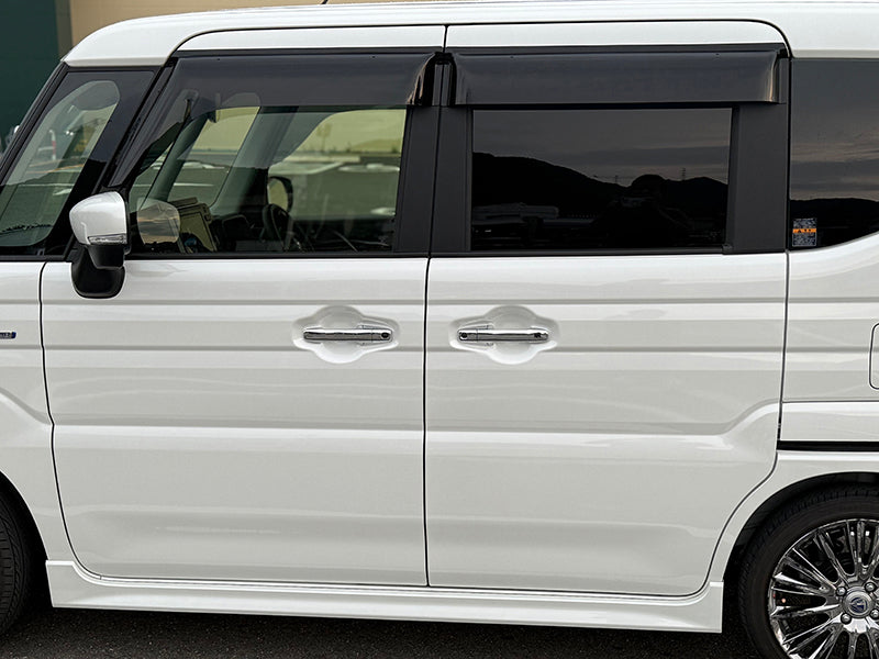 JDM SUZUKI SPACIA MK54S MK94SV / CUSTOM / GEAR Japanese Kei Car Wind deflectors Window Visor - RHD parts [MK54-BIG-DS]