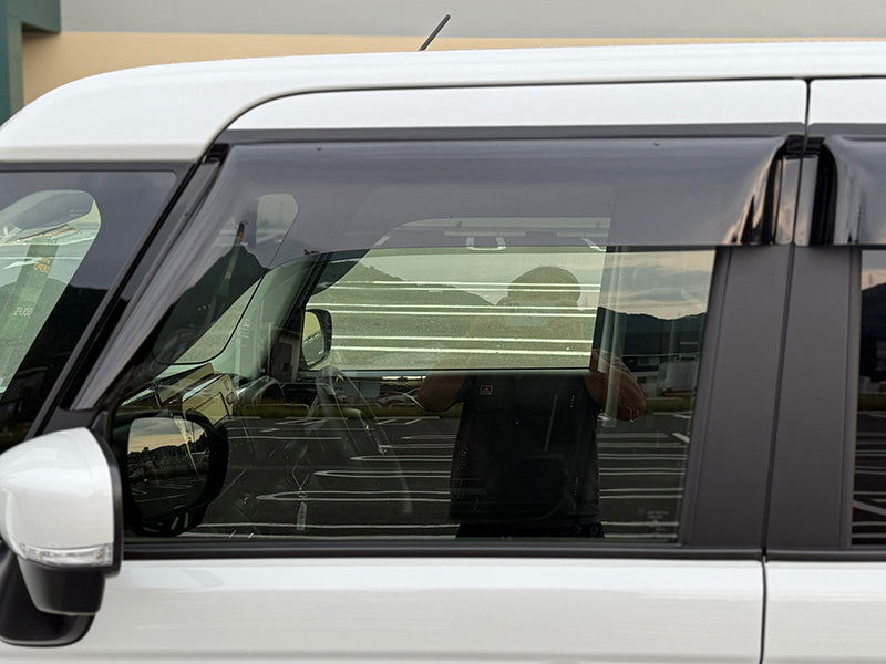 JDM SUZUKI SPACIA MK54S MK94SV / CUSTOM / GEAR Japanese Kei Car Wind deflectors Window Visor - RHD parts [MK54-BIG-DS]