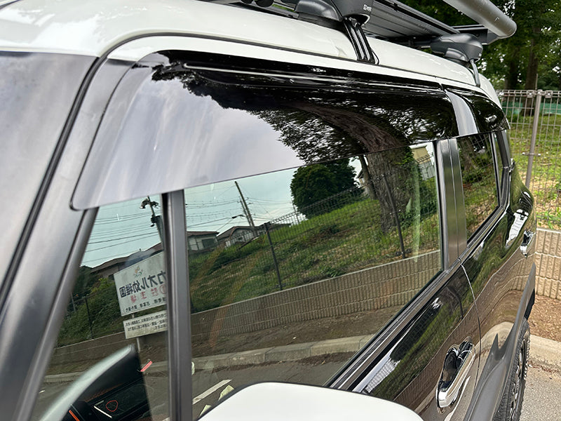 JDM SUZUKI XBEE (2017-) MN71S Dark Smoke Wind deflectors Window Visor - RHD parts [MN71-BIG-DS]