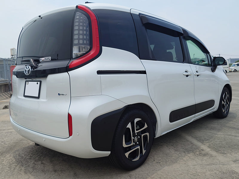 JDM TOYOTA SIENTA (2022-) MXPL1xG MXPC10G Dark Smoke Wind deflectors Window Visor - RHD parts [MXP1-BIG-DS]