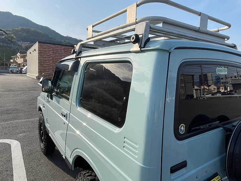 JDM SUZUKI JIMNY SAMURAI CARRIBIAN SJ413 Wind deflectors Window Visor - RHD parts [SJ-BIG-DS]