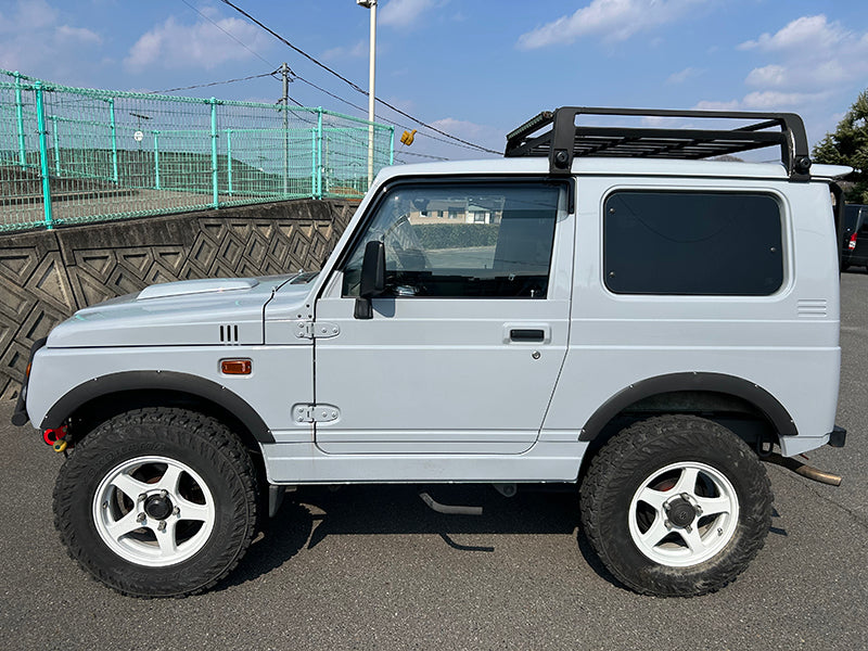 JDM SUZUKI JIMNY SAMURAI CARRIBIAN SJ413 Wind deflectors Window Visor - RHD parts [SJ-BIG-LS]