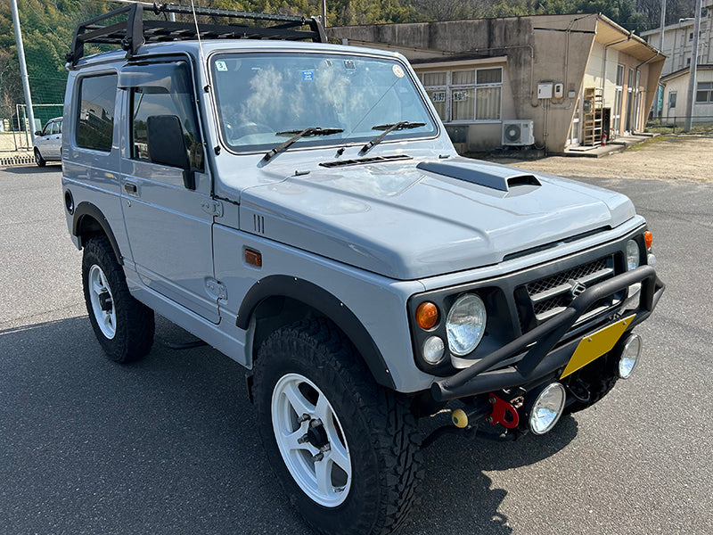JDM SUZUKI JIMNY SAMURAI CARRIBIAN SJ413 Wind deflectors Window Visor - RHD parts [SJ-BIG-LS]