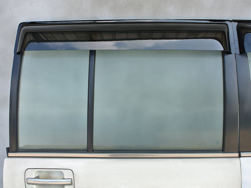 JDM ISUZU Trooper 2nd Gen (1991-2002) /Big Horn/Honda Horizon Dark Smoke Wind deflectors Window Visor - RHD parts [UBS-BIG-DS-4P]